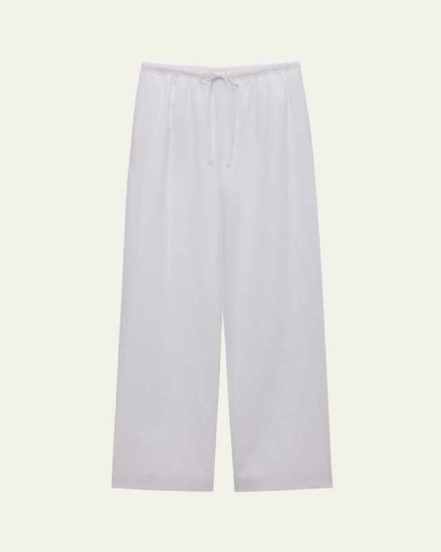 Linen Drawstring Pants